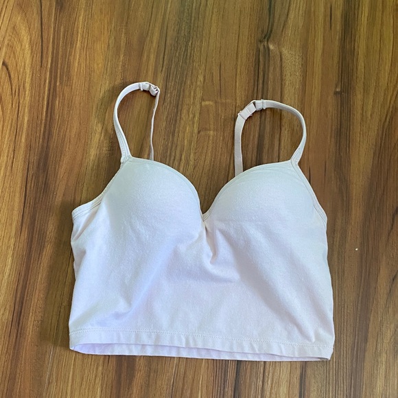 ✨3 FOR $30 SALE light pink cami w built in bra - Picture 2 of 5